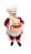 PAPAI NOEL COLECIONÁVEL CONFEITEIRO 28CM - Imagem 1