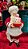 PAPAI NOEL COLECIONÁVEL CONFEITEIRO 28CM - Imagem 1