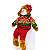 BONECO NATALINO 55CM - BONECO DE NEVE - MARROM E VERDE - Imagem 2