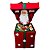 Caixa de Presente Papai Noel C/Luz e Musica 110cm - Imagem 1