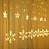 CASCATA NEVE 128 LEDs BRANCO QUENTE - Imagem 6