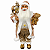 Papai Noel em Pe Champanhe com Rosa - Imagem 1