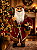 Papai Noel Com Cesta de Frutas - Imagem 2