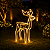 DECORAÇÃO RENA SEM MOVIMENTO - 60CM DE ALTURA - LUZ NEON - 110V - MACHO - Imagem 2