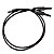Cabo Philips Paralelo Linha Prata 1 P2 Stereo x 2 P10 Mono 1m - Kalifa Cables - Imagem 1