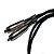 Cabo Philips Paralelo Linha Prata 2 RCA x 2 RCA 1m - Kalifa Cables - Imagem 2