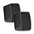 Caixa de Som Passiva HS 4 Outdoor 8 Ohms Preta (Par) - FRAHM - Imagem 1