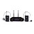 Sistema Microfone sem Fio K-492HH Headset Duplo - KADOSH - Imagem 1