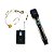 Sistema Microfone sem Fio BR8000-CLI-UHF Headset e Mão - TSI - Imagem 2