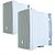 Caixa Acústica Compacta C621B 6 Pol. 50WRms Branca JBL (Par) - Imagem 1