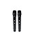 Sistema Microfone Sem Fio KDS-W382M Uhf Duplo de Mão KADOSH - Imagem 3