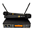 Microfone Kadosh Duplo Sem Fio Uhf Display Digital K402m Cor - Imagem 1