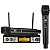 Microfone Kadosh Duplo Sem Fio Uhf Display Digital K402m Cor - Imagem 2