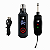 Adaptador Sem Fio TSI Adaptor-UHF 48 Canais Para Microfone Dinâmico XLR Com Receptor P10 - Imagem 1