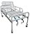 Cama Hospitalar de 2 Manivelas dx2 Até 180 Kg - Imagem 1