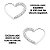 Piercing Coração Cravejado Lado Direito - Imagem 3