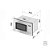 FORNO MICROONDAS DE EMBUTIR 25L AÇO INOX COOK 60 - Imagem 3