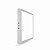 PAINEL LED SOBREPOR BR ALUMINIO 6500K 24W AVANT - Imagem 1