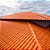 TELHA 6 ONDAS 242x88CM PVC LARANJA TERRACOTA AFORT - Imagem 2