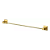 PORTA TOALHA BASTAO 590MM SQUARE DOCOLCHROMA OURO ESCOVADO - Imagem 1