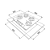 FOGAO MESA GLASS 4 BOCA GAS FHG 604 590X52 - Imagem 3