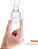 Geonav Carregador Universal SuperPower GaN Duo, 65W, 1 USB-A e 1 USB-C, tecnologias Quick Charge, Power Delivery, PPS*, CH65PDQC, Branco - Imagem 3