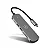 ADAPTADOR MULTIFUNCIONAL 6 EM 1 - HDMI / USB-C / HUB USB 3.0 - GSHIELD - Imagem 1