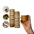 Pote Papel 80ml Descartável Biodegradável 100un - Imagem 2