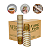 Caixa Copo Papel Descartavel Personalizado 90ml 100ml Kraft/Marrom 1000un - Imagem 1