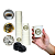Copo Papel Descartável Personalizado Branco Café 100ml C/Tampa 100un - Imagem 1