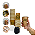 Copo Papel Bio Personalizado Kraft 180ml Café C/Tampa Buck 100un - Imagem 1