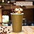 Copo Papel Descartável Kraft C/ Tampa Buck 240ml Café 100un - Imagem 5