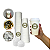 Copo Papel Personalizado Branco Descartável Bio 300ml C/ Tampa 50un - Imagem 2