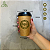 Copo Papel Personalizado Kraft Descartável Bio 300ml C/ Tampa 50un - Imagem 4