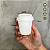 Copo Papel Descartável  Branco Café 100ml C/Tampa 100un - Imagem 4