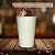 Copo Papel Biodegradável 500ml + Tampa bolha, Milkshake açaí 40un - Imagem 5