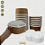 Bowl Papel Kraft 750ml + Tampas Bio, Massas, Poke 50un - Imagem 1