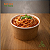 Bowl Papel Kraft 750ml + Tampas Bio, Massas, Poke 50un - Imagem 6