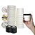 Pote Papel 100ml BRANCO C/ TAMPA GreenRES - 200un - Imagem 1