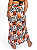Canga de Praia Animal Print Versátil com Pingentes Chalaróste MP100026 - Imagem 2