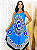 Vestido Trapézio Indiano Alça Ajustável com Bolso Chalaróste MI100017 - Imagem 1