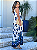 Vestido Trapézio Indiano Alça Ajustável com Bolso Chalaróste MI100018 - Imagem 4
