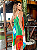 Vestido Trapézio Indiano Alça Ajustável com Bolso Chalaróste MI100023 - Imagem 4