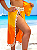 Canga De Praia Blogueira Com Bolsa Saída De Praia MP100007 - Imagem 2