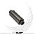 Abafador Bts Inox 430 Escovado Redondo 300mm X 3" - Imagem 2