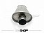 Abafador Bts Inox 430 Escovado Oval 300mm X 2.0" - Imagem 3