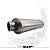 Abafador BTS Performance Em Aço Inox 430 Escovado Oval 400mm 3,0" Pol - Imagem 3
