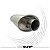 Abafador BTS Performance Em Aço Inox 430 Escovado Oval 400mm 3,0" Pol - Imagem 2