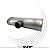 Abafador BTS Performance Em Aço Inox 430 Escovado Oval 500mm 3,0" Pol 1 Entrada e 2 Saídas - Imagem 2