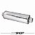 Abafador BTS Redondo Inox 304 Polido 400mm 2.5" - Imagem 1